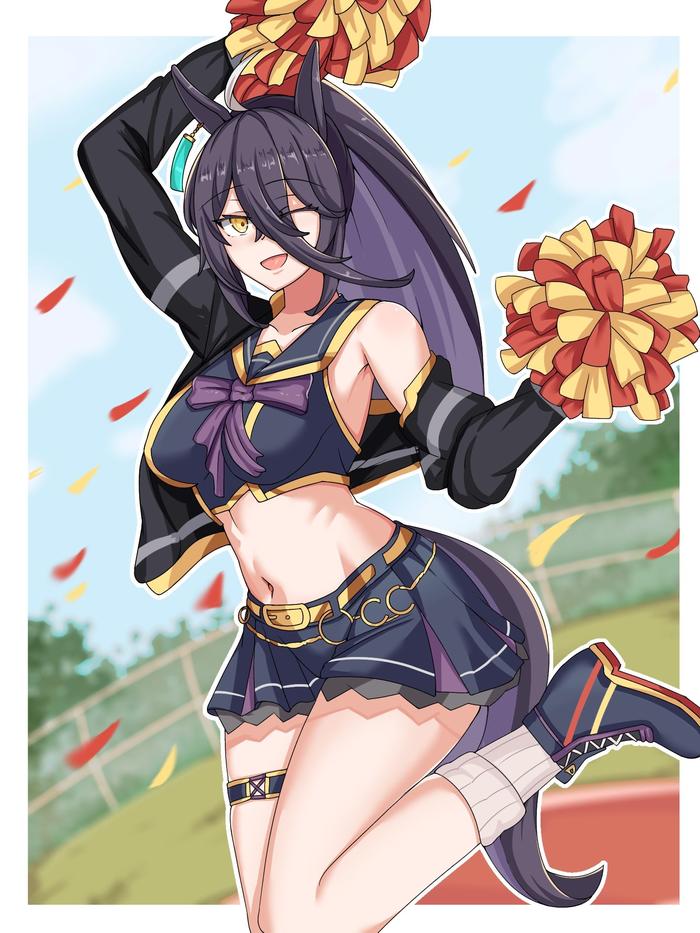 Cheerleader Cafe插画图片壁纸