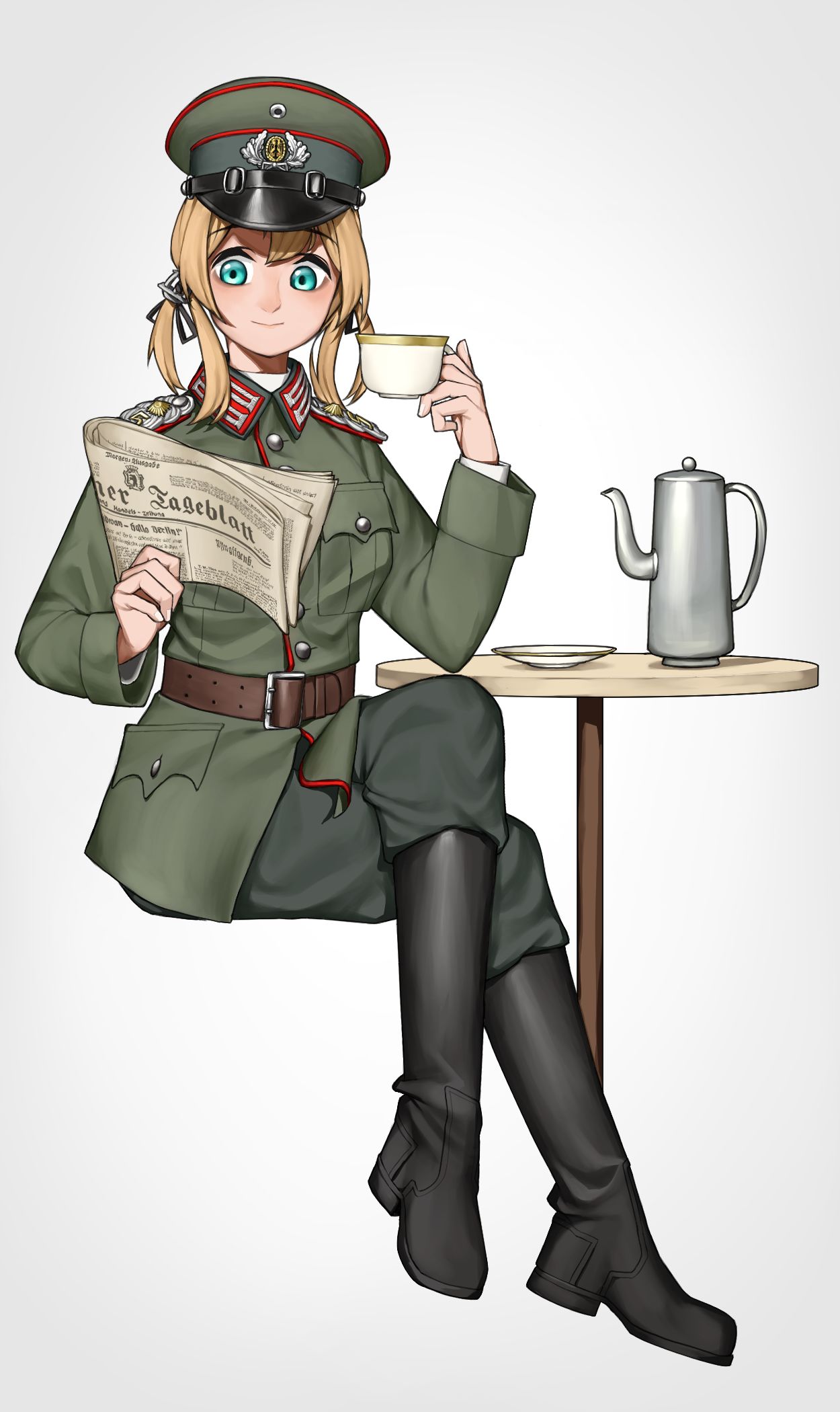 reichwehr artillery colonel插画图片壁纸