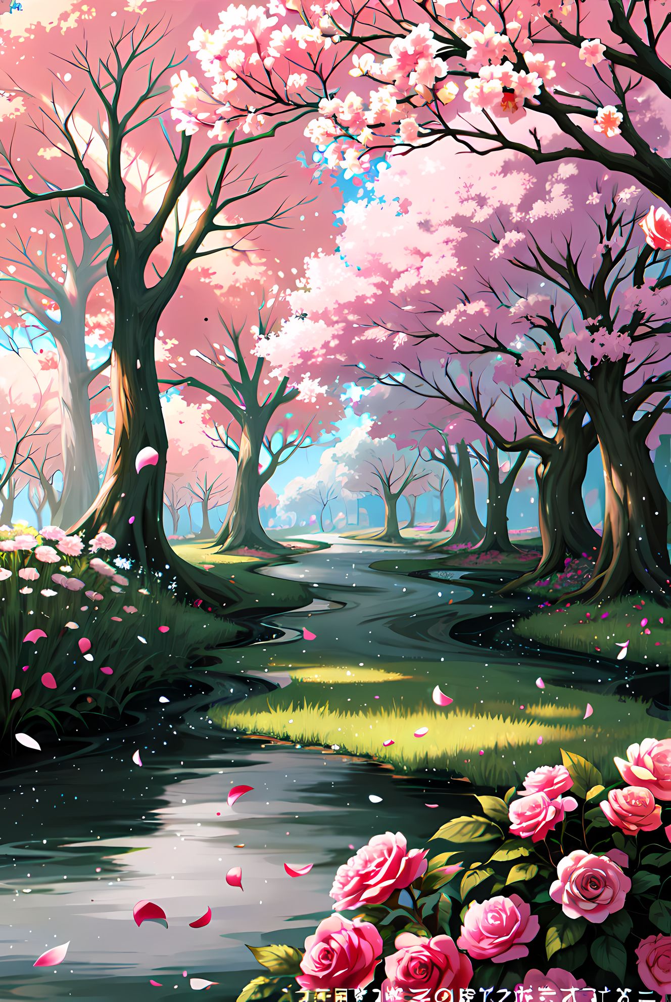 萌花开-风景cherry blossoms
