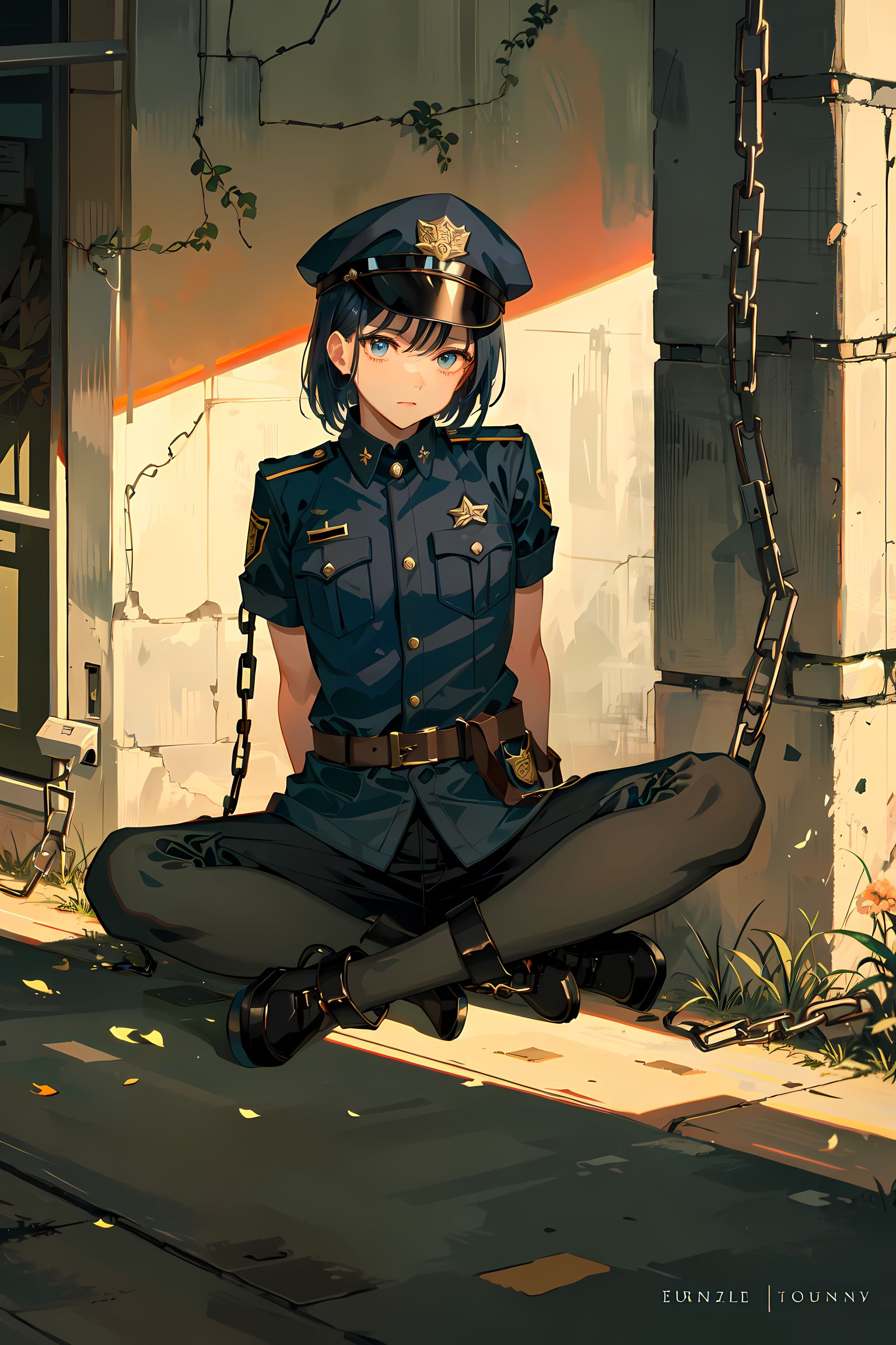 警匪游戏-二次元policewoman