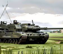豹3-手办风格坦克