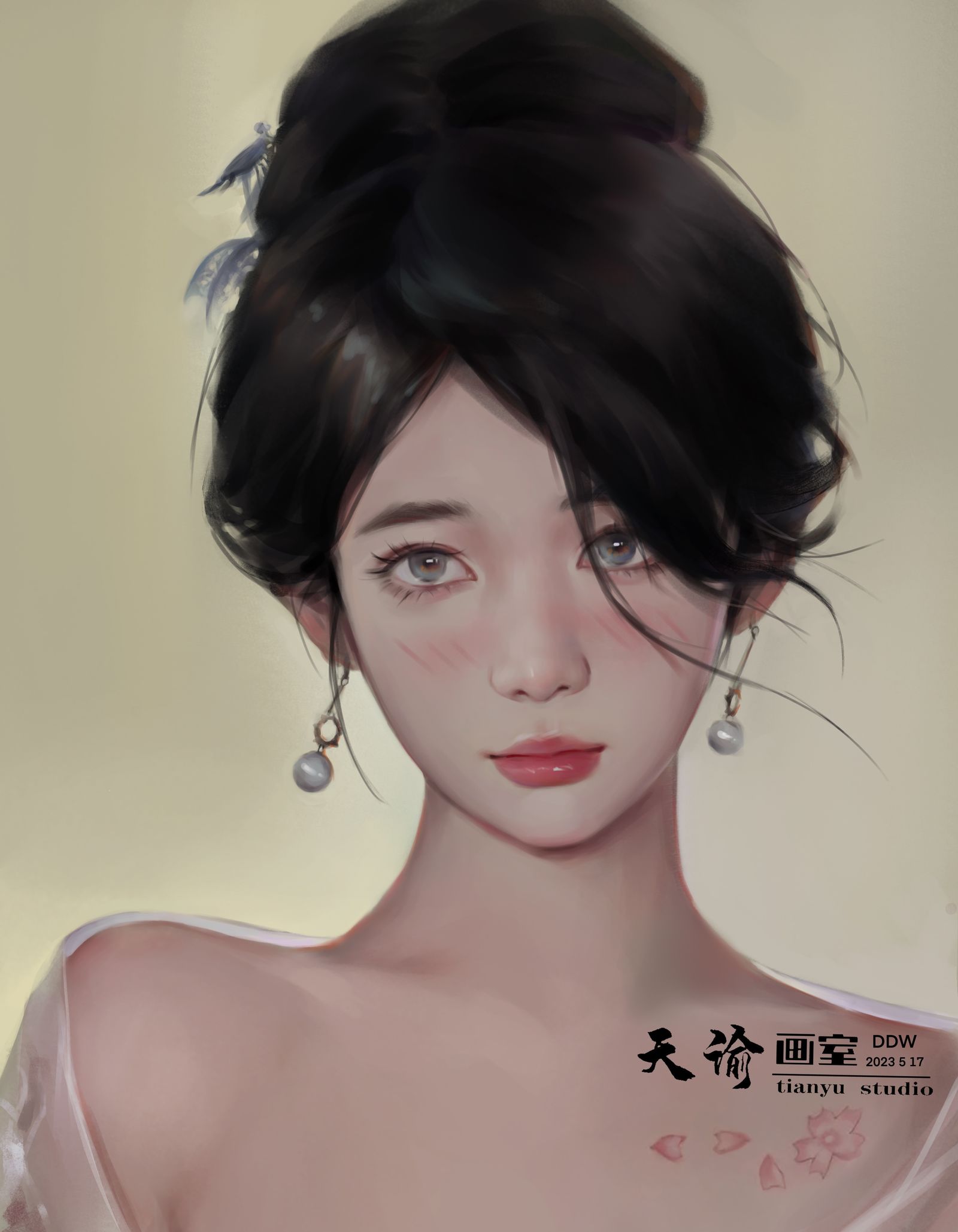 摸鱼插画图片壁纸