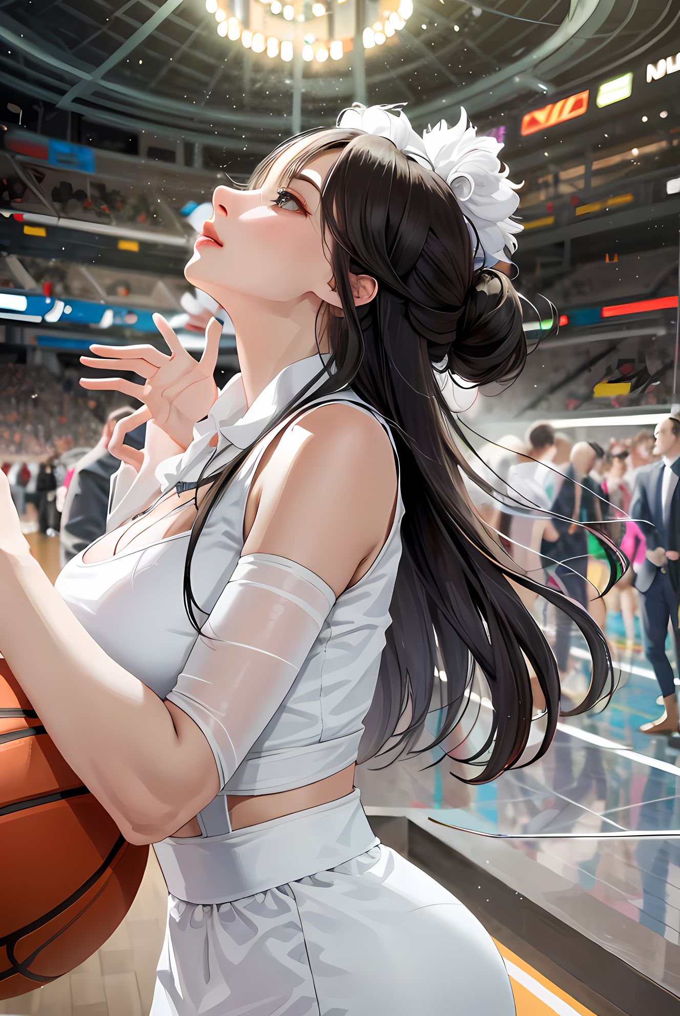 黑发美少女的篮球日常