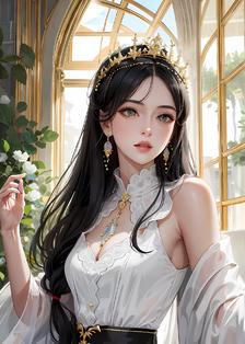 少女插画图片壁纸