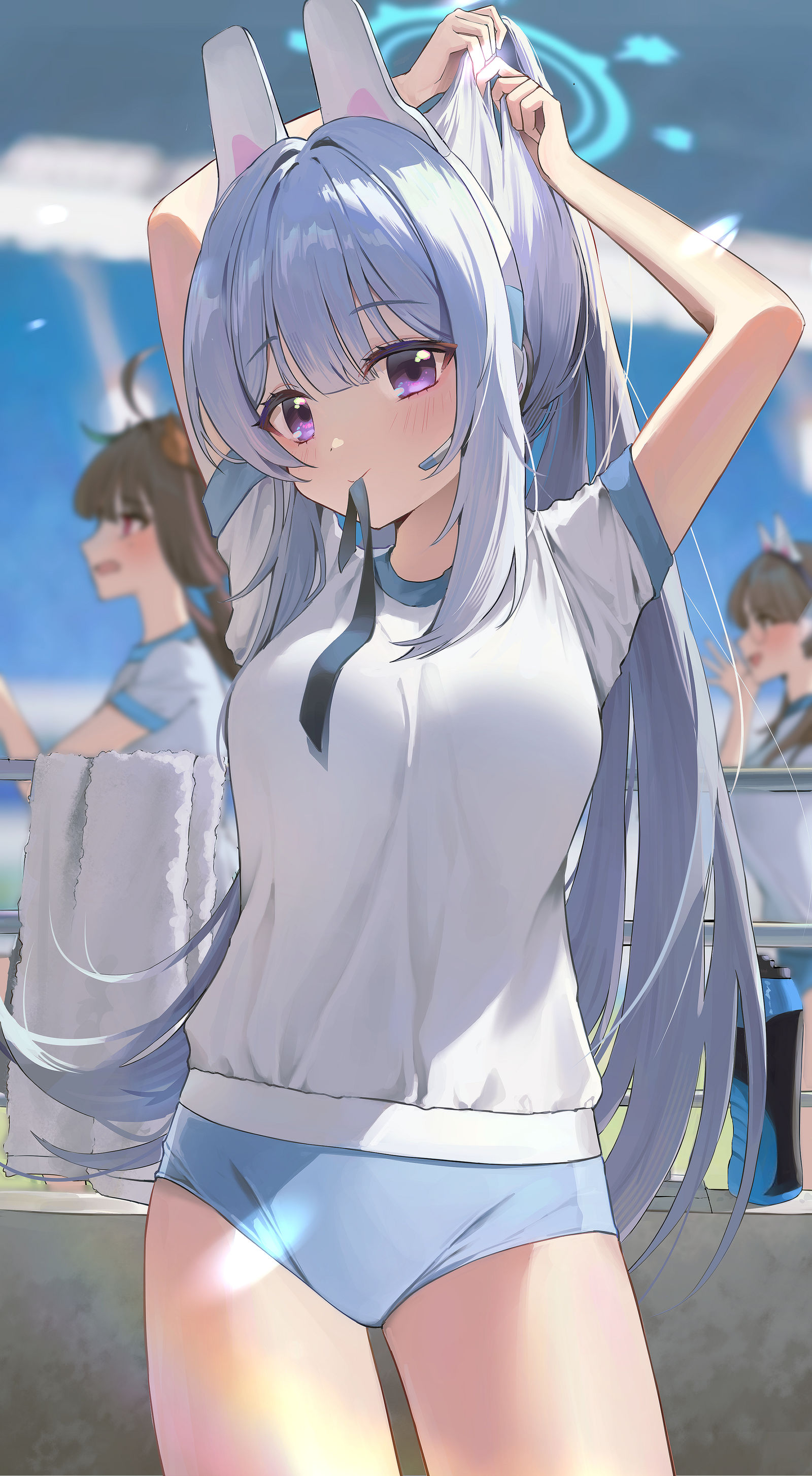 RABBIT小队运动会插画图片壁纸