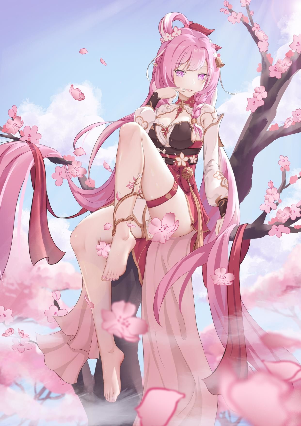 爱莉希雅插画图片壁纸