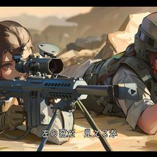狙击手在沙漠头像同人高清图