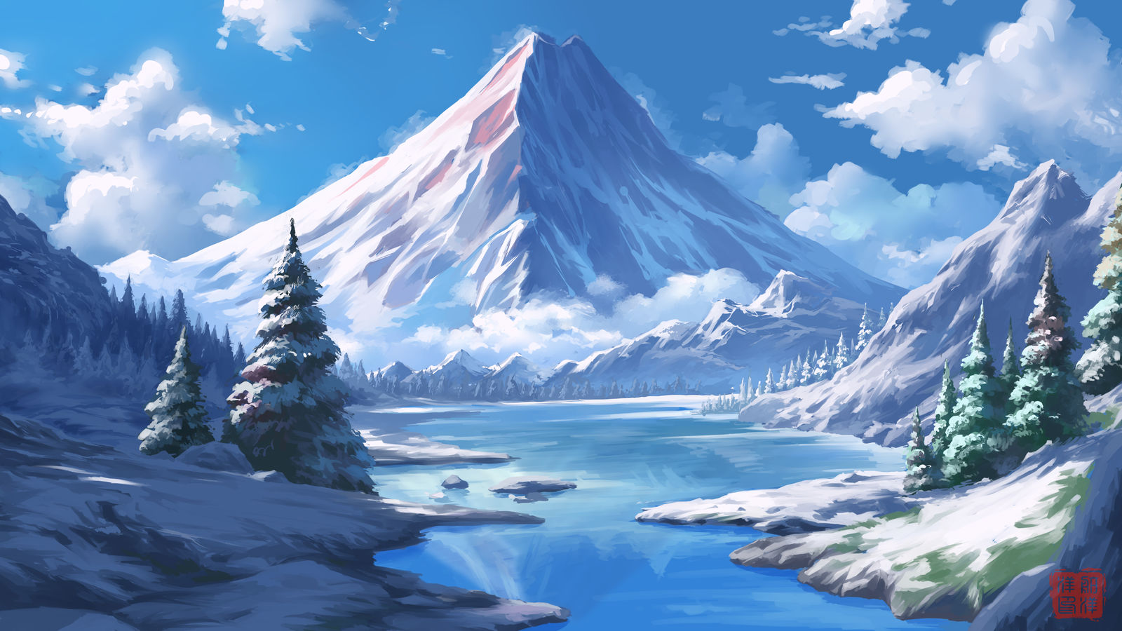 雪山