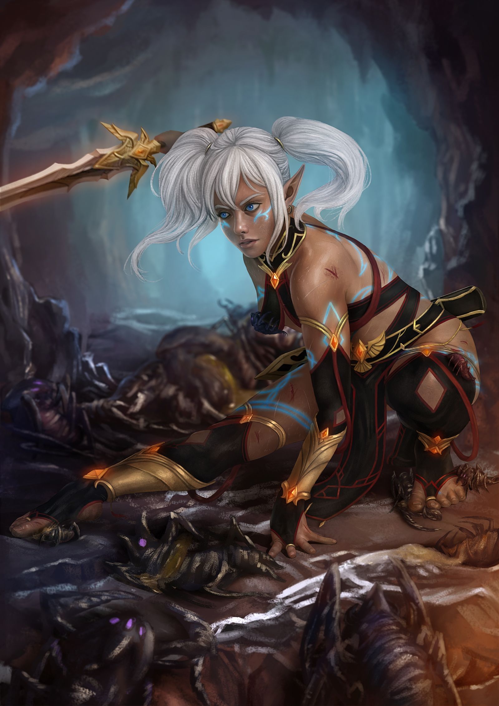 虫穴入口——场景定制