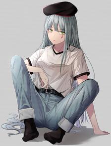 HK416插画图片壁纸