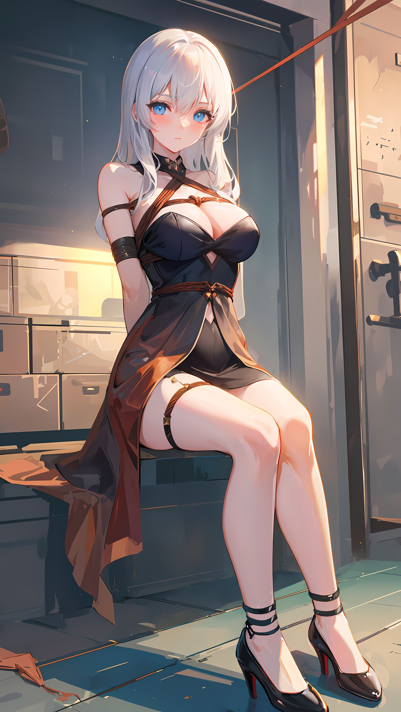 束缚女神-二次元女性角色