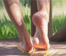 sunny feet-厚涂足底