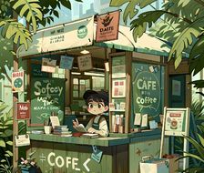 我的街边咖啡小店