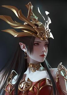 美杜莎女王插画图片壁纸