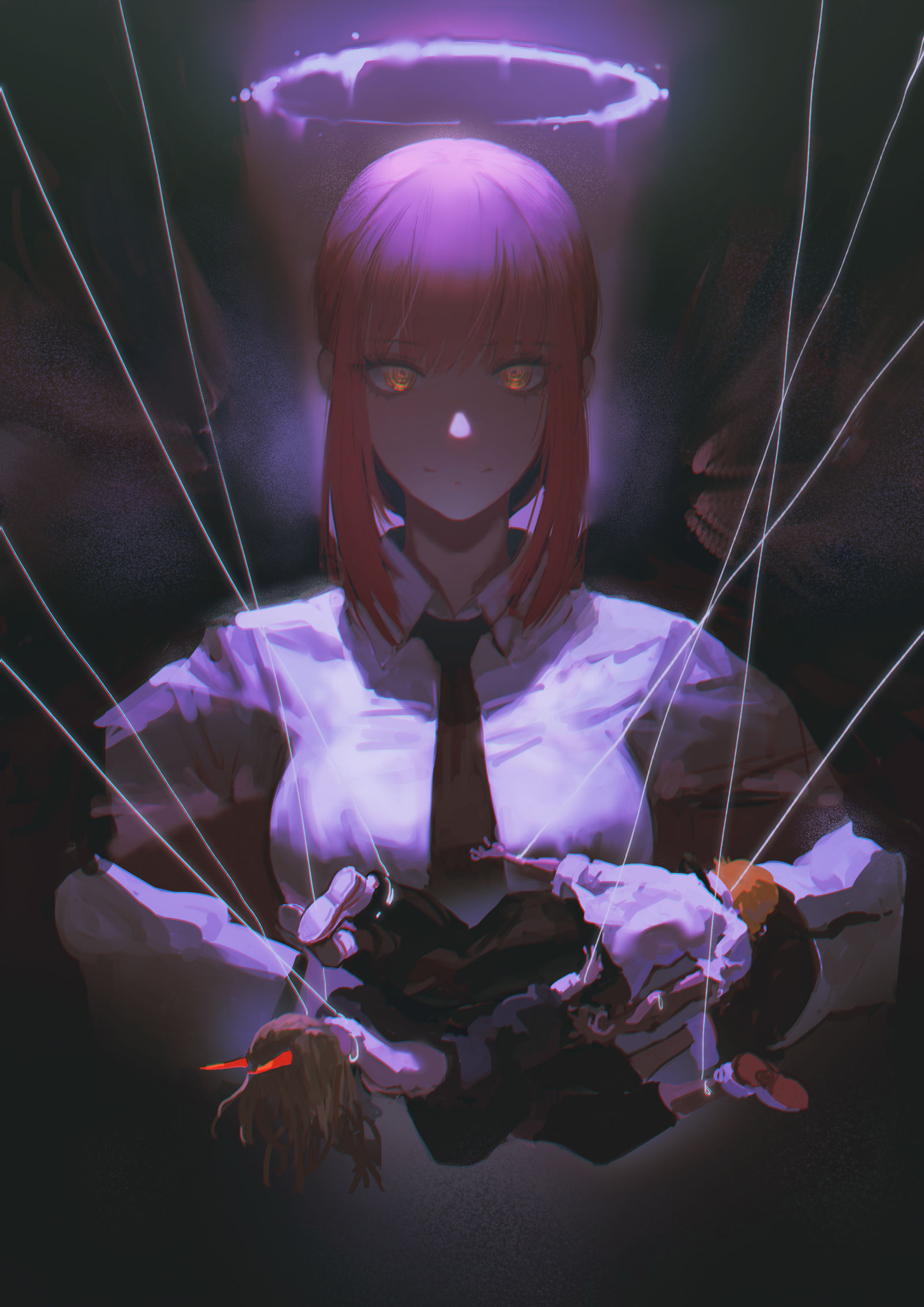 玛奇玛同人插画图片壁纸