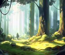 森林-原创动画场景