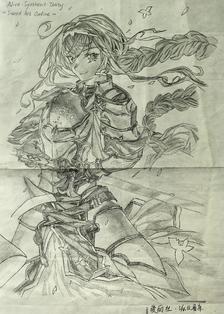 刀剑神域/爱丽丝插画图片壁纸