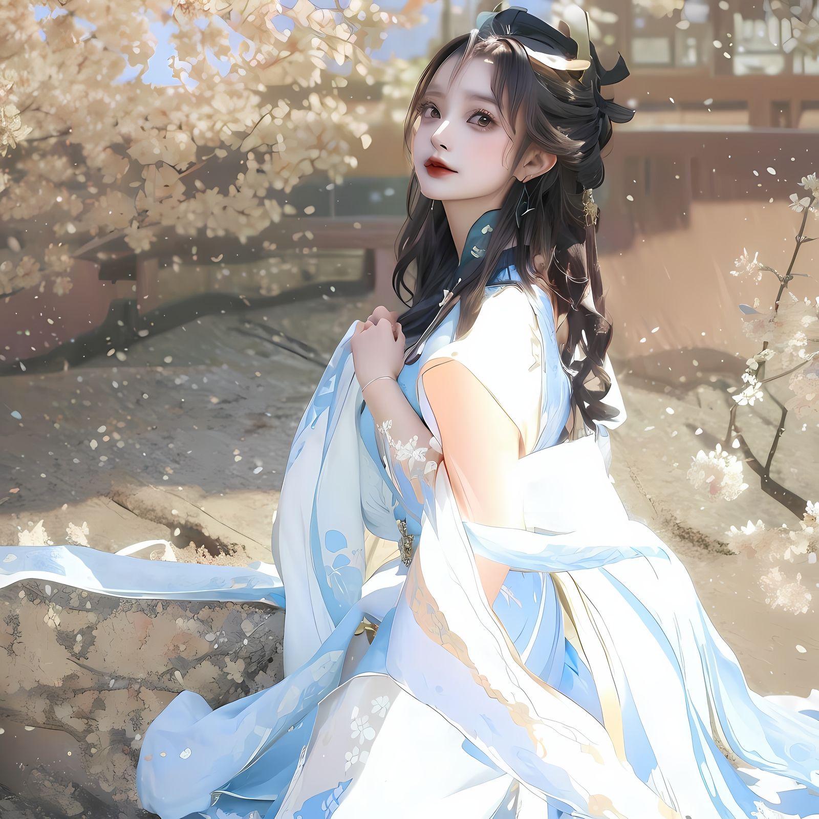 桃-国风桃花公主化