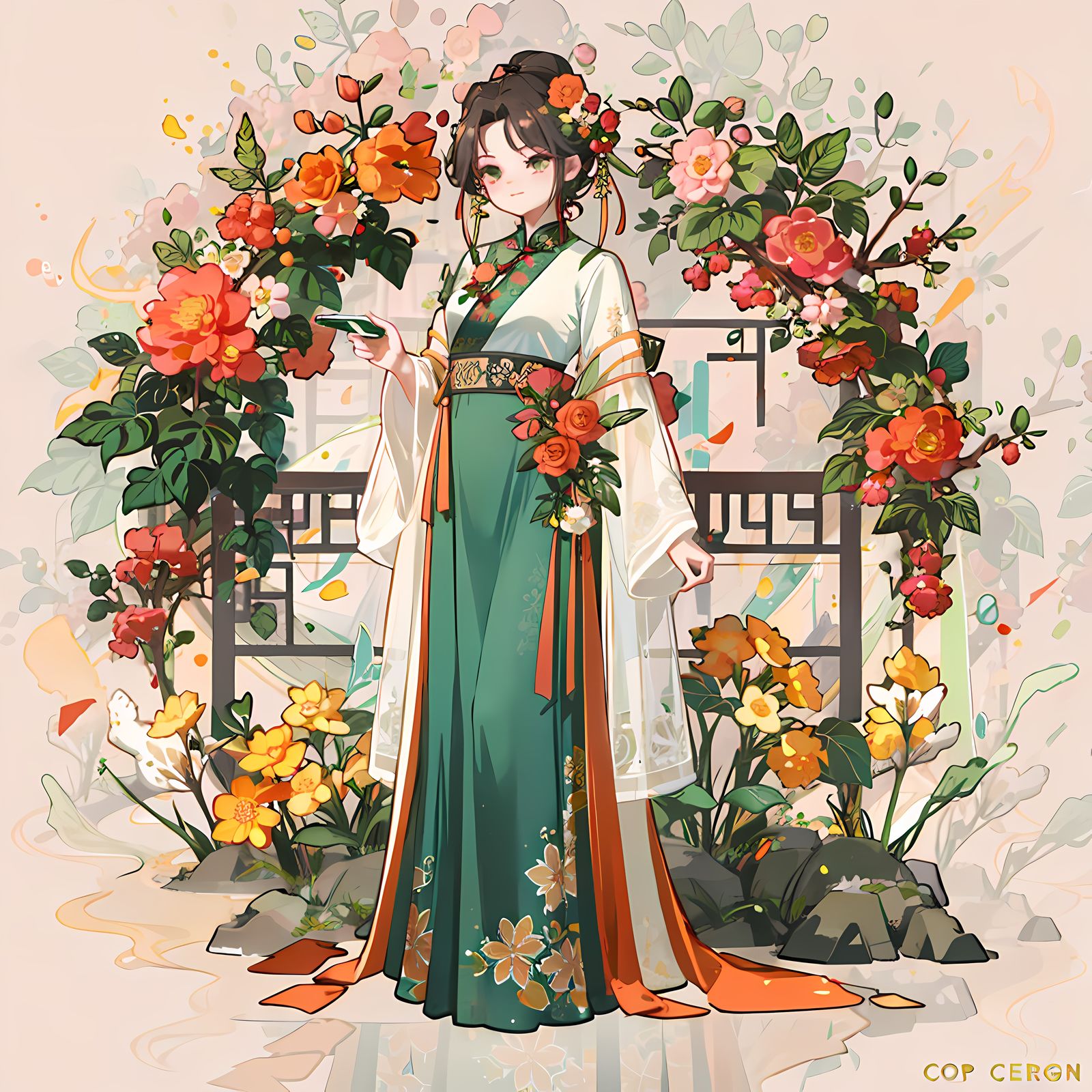 古装少女-可爱中国风古装美人