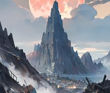 月柱山-二次元上古文明