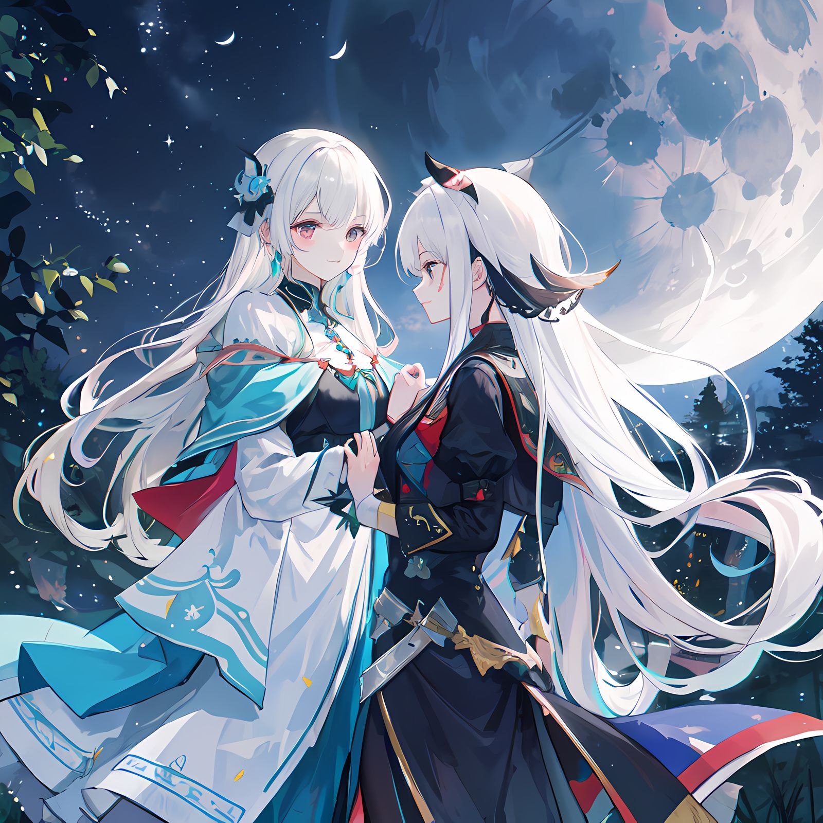 绝绝子插画图片壁纸