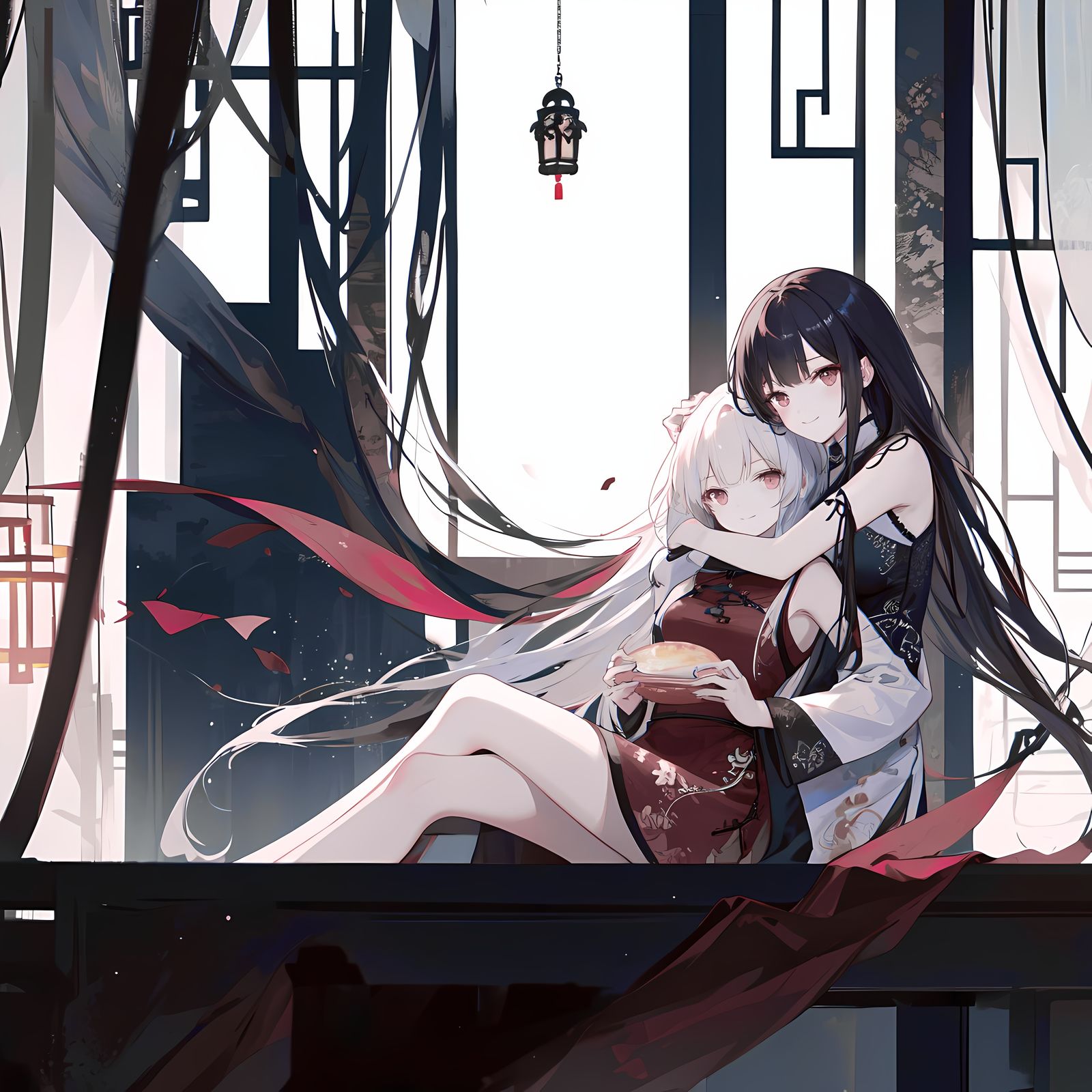 古风少女插画图片壁纸