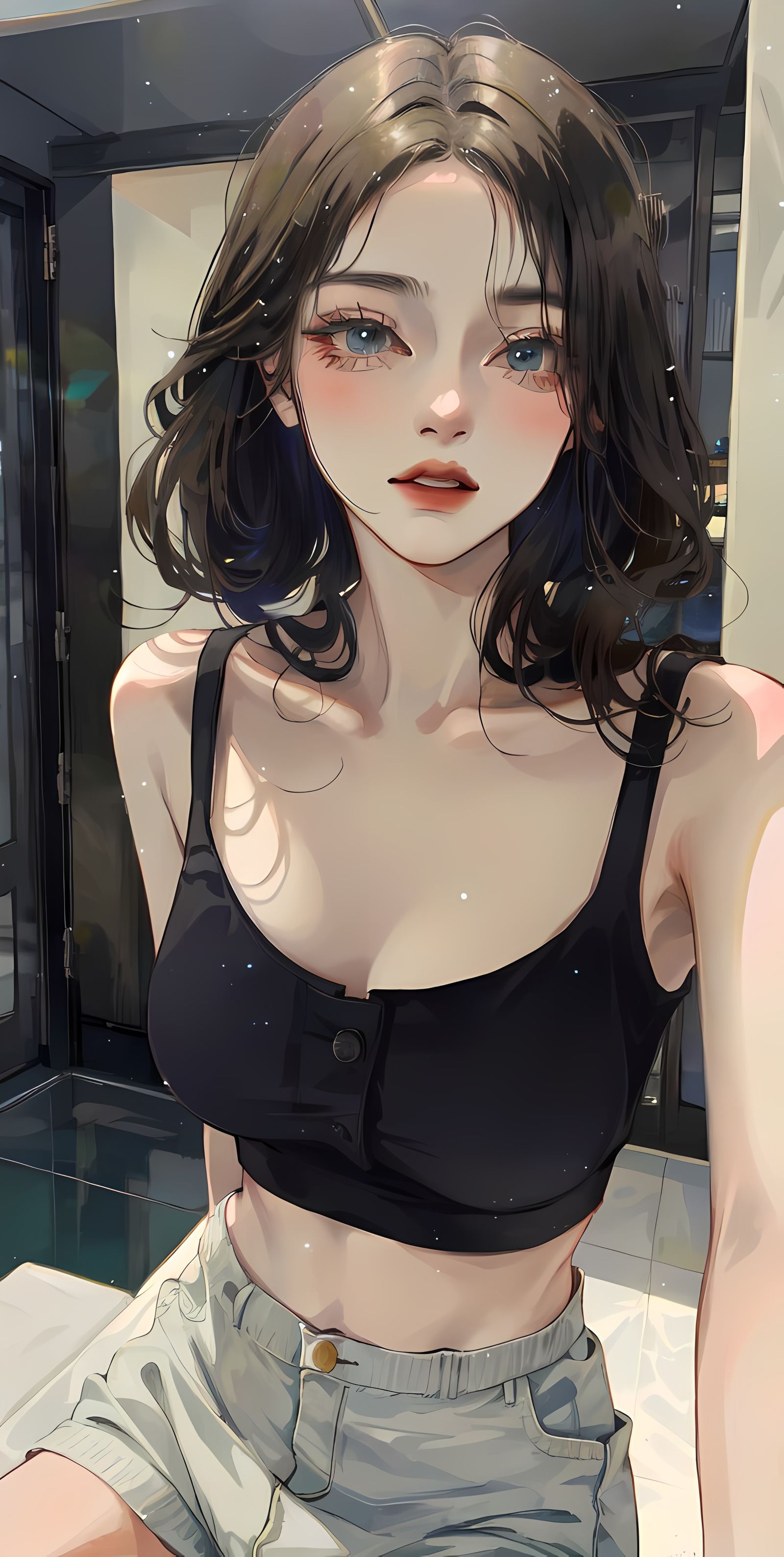 一个人的夜-小清新以图生图