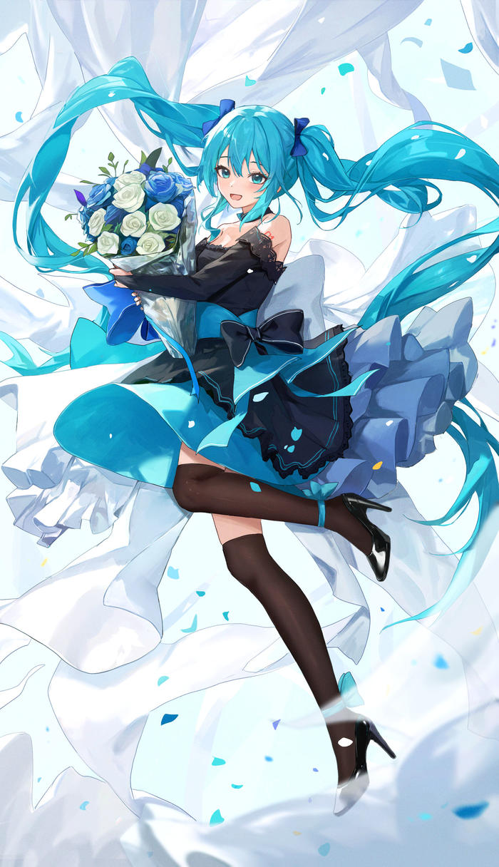 初音未来插画图片壁纸