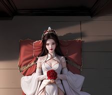 汉服新娘系列-国风国风美女