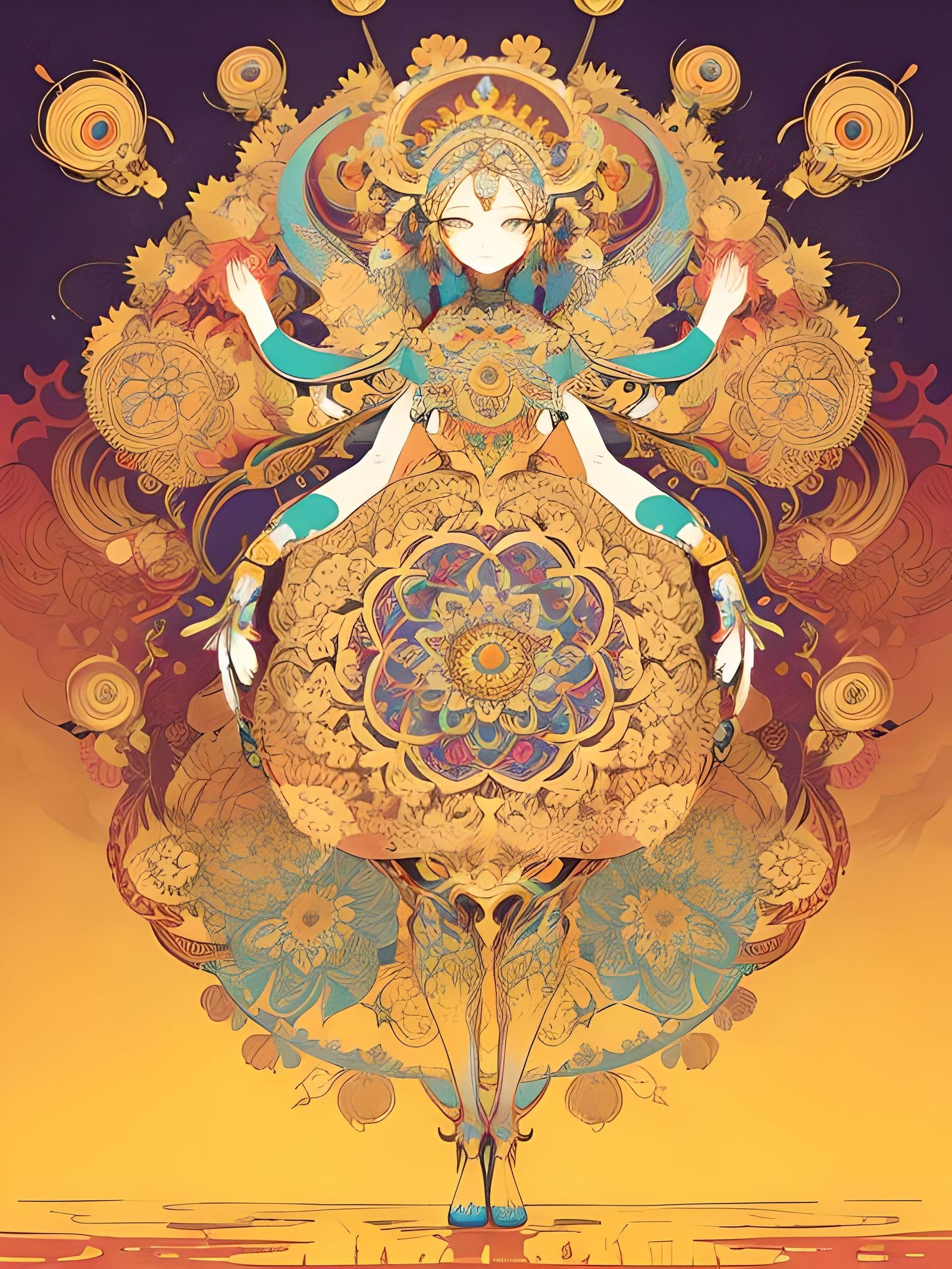 AI作品20230729-ai画图机甲娘