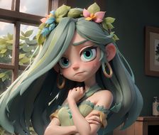 花仙子-3D卡通花仙子
