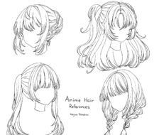 Anime Hair References (Part 2)