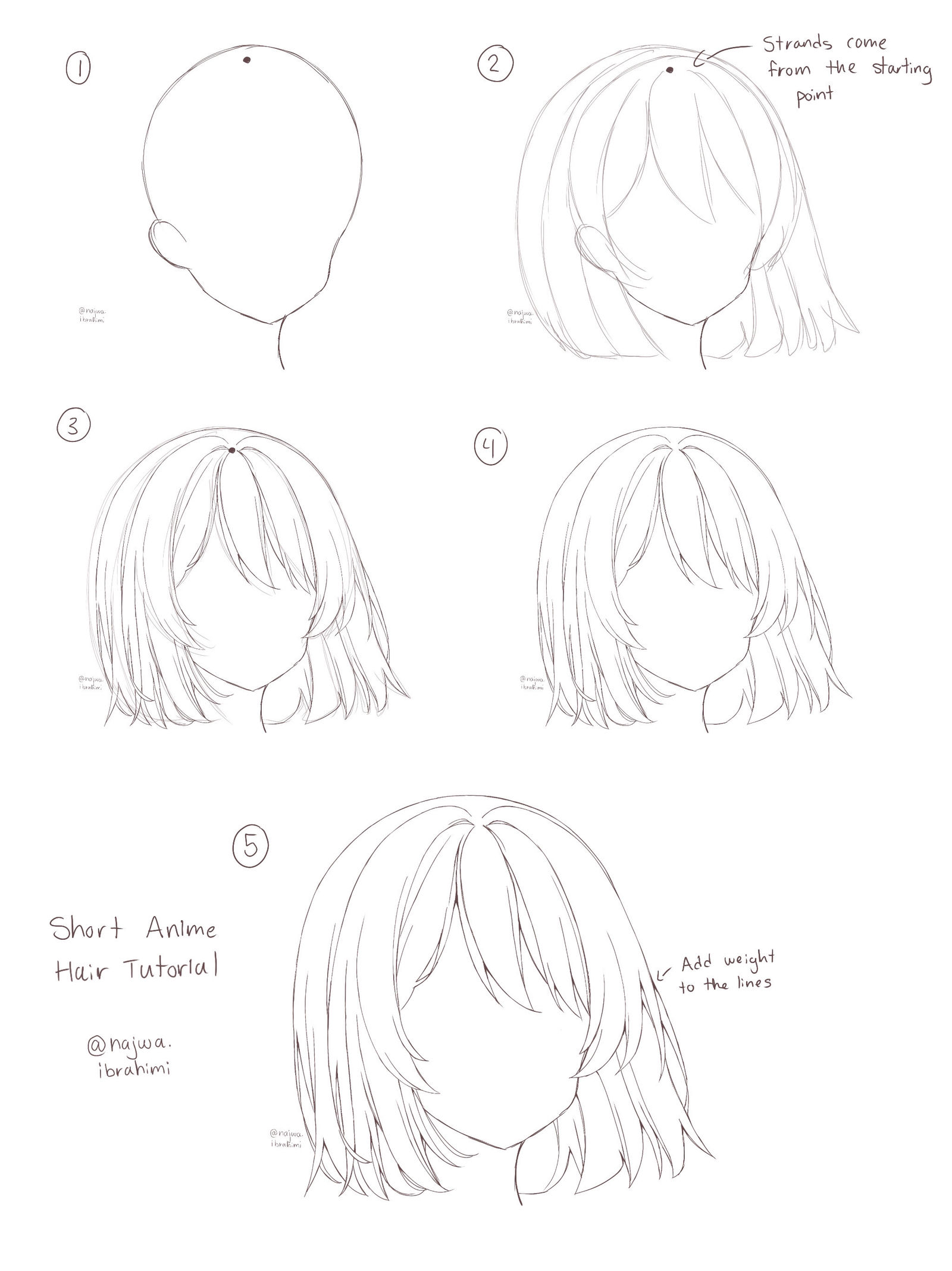Anime Hair References (Part 2)-触站