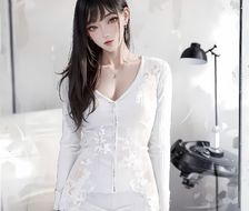 苏莹-2.5D写实短袖针织修身包臀半身裙