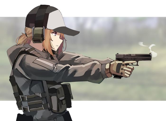 Shooting range插画图片壁纸