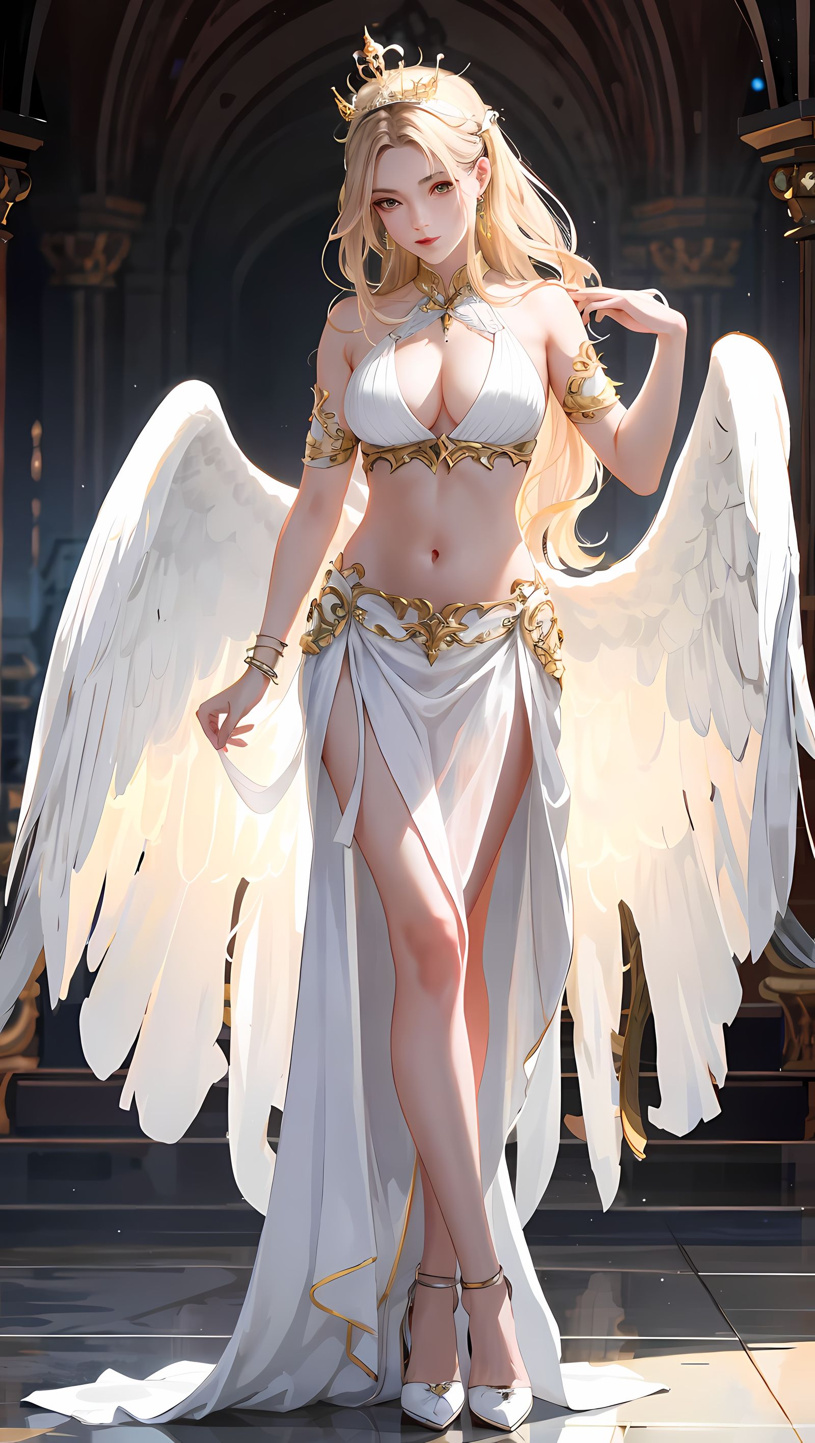 天使-2.5D写实天使姐姐