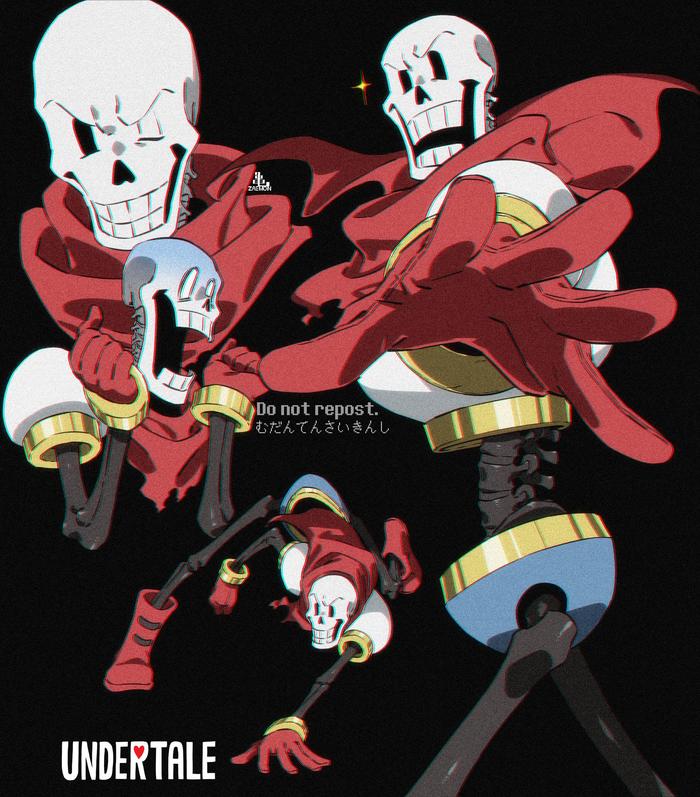 Skeleton brothers5插画图片壁纸