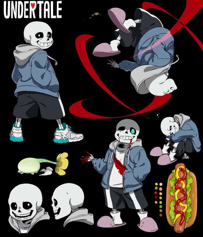 Skeleton brothers5插画图片壁纸
