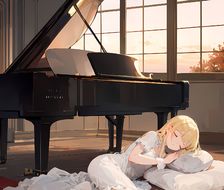 钢琴与少女-二次元钢琴