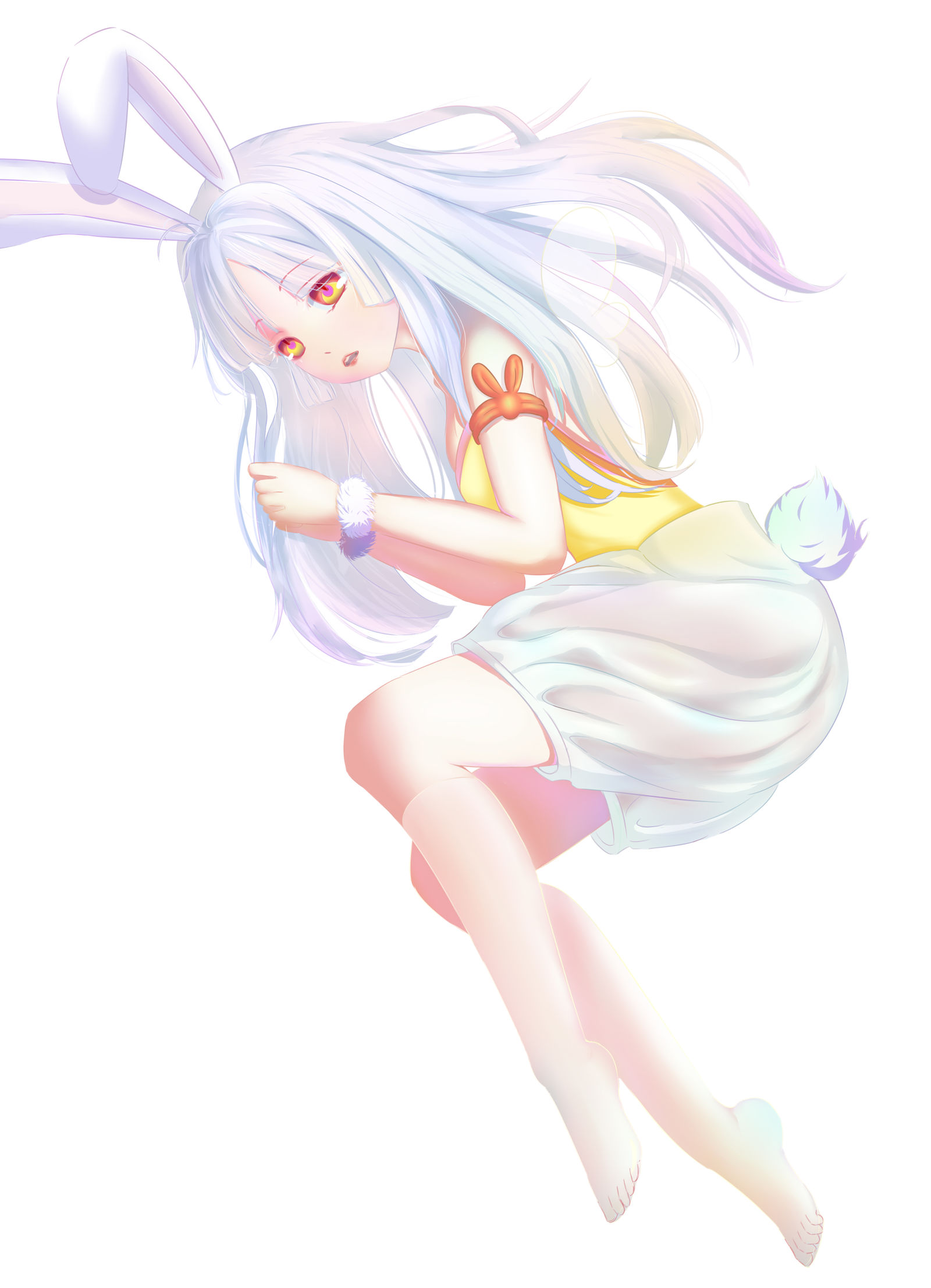 梦幻兔兔插画图片壁纸
