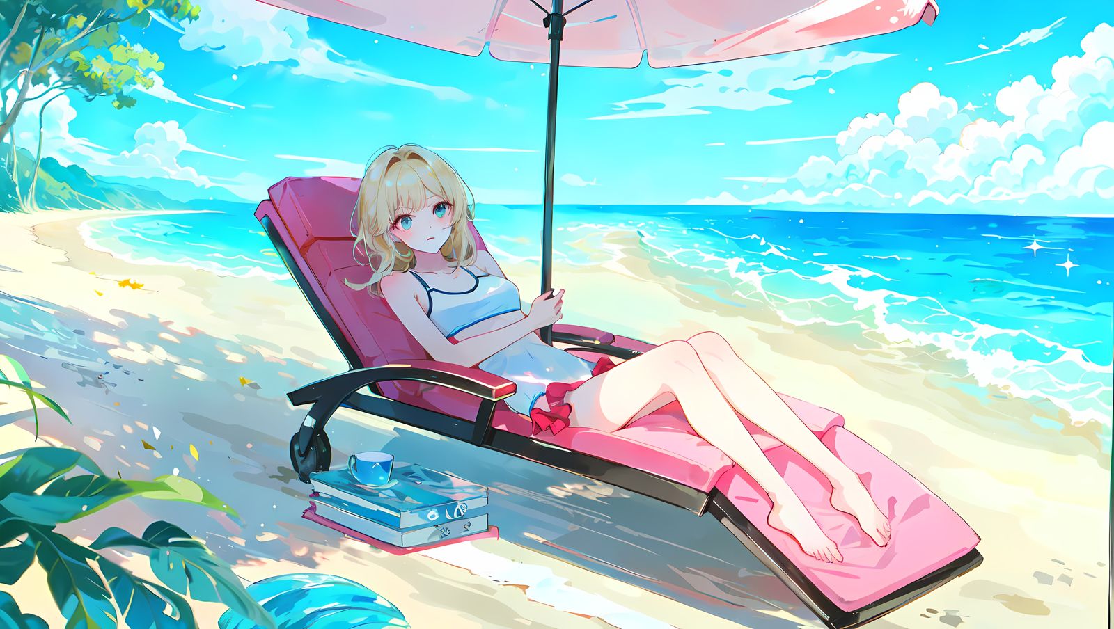 没钱了-小清新#夏日逐浪计划