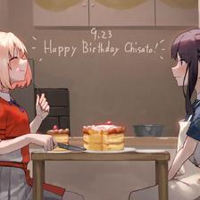 Happy Birthday Chisato!插画图片壁纸