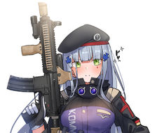 416-ドールズフロントライン少女前线HK416