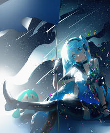 初音未来插画图片壁纸