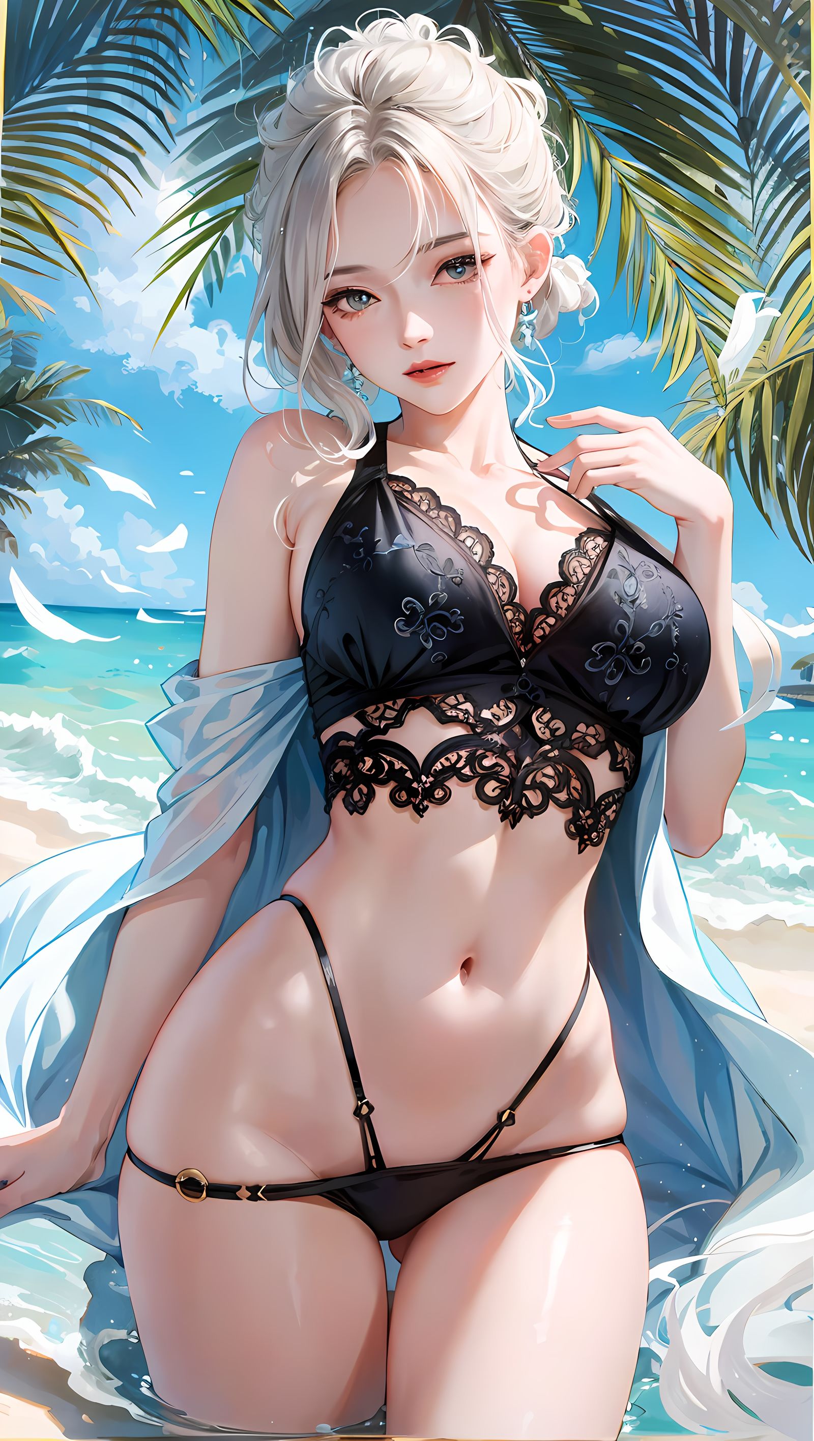 夏日的凉爽-2.5D写实比基尼