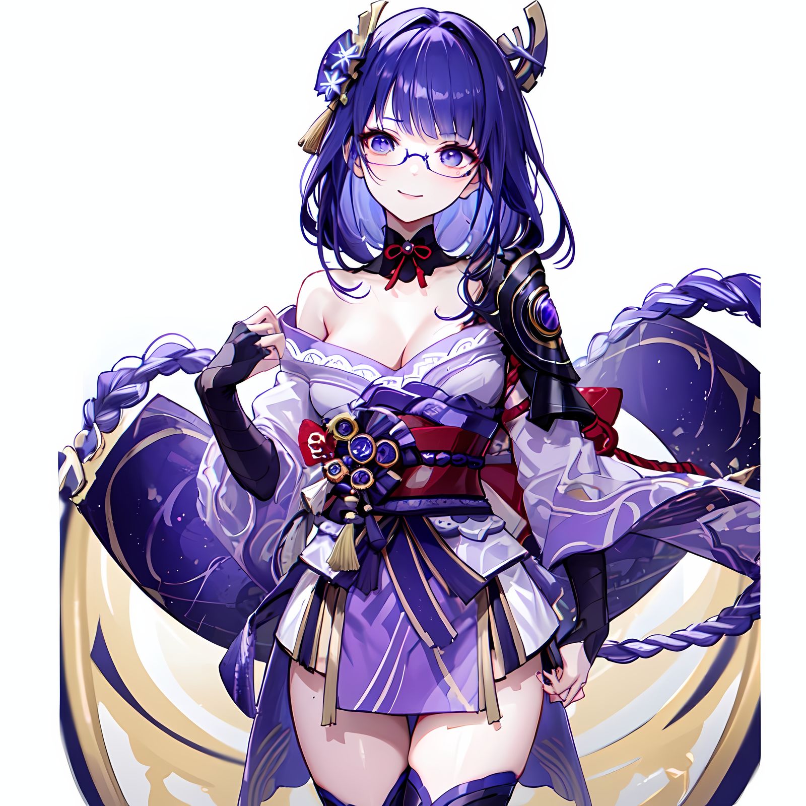 雷电将军-二次元雷电将军原神