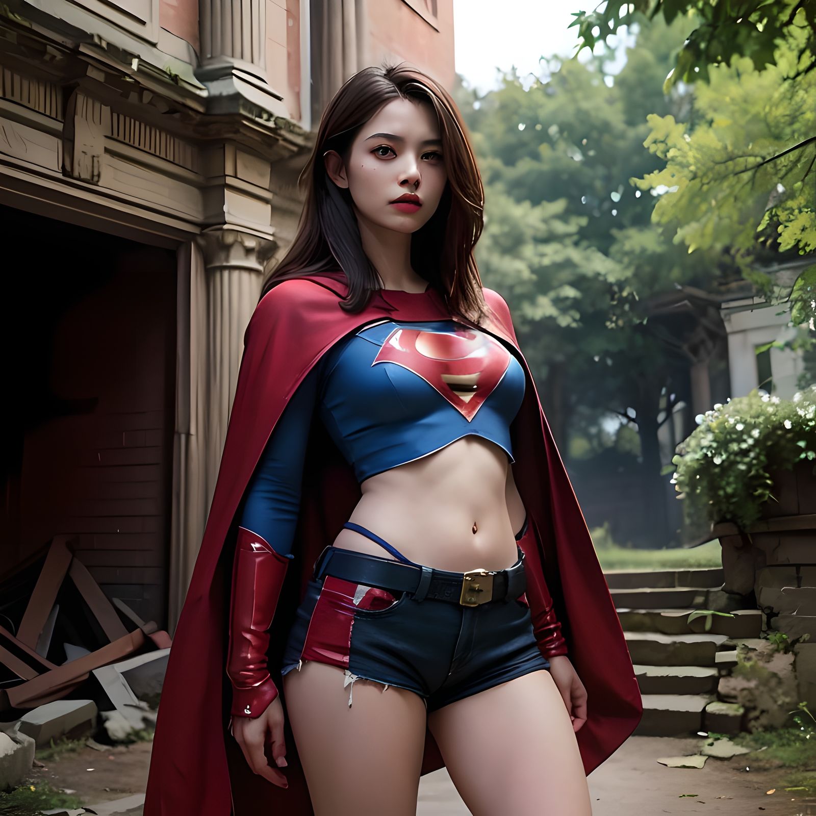 亚洲女超人-真人写实超女
