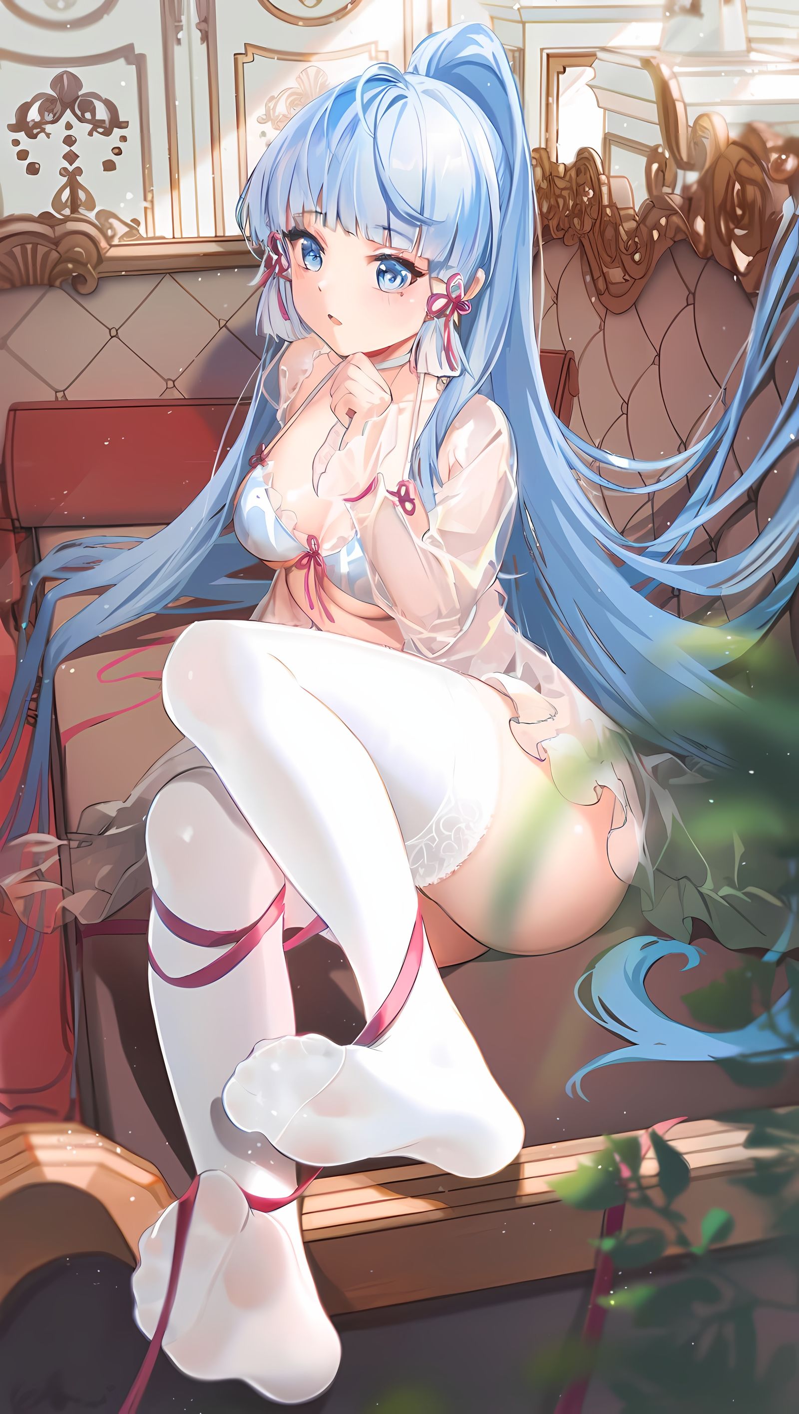 神里绫华插画图片壁纸