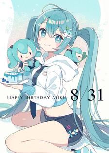 miku16th插画图片壁纸