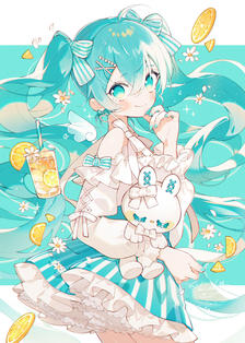 MIKU HAPPY BIRTHDAY插画图片壁纸